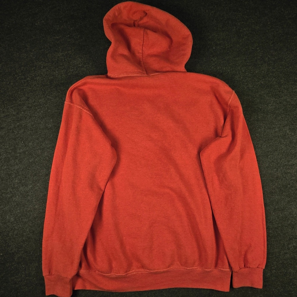 Y2K Inuyasha Men's Red Graphic Anime Streetwear Casual Oversized Hoodie Size L - Picture 5 of 10